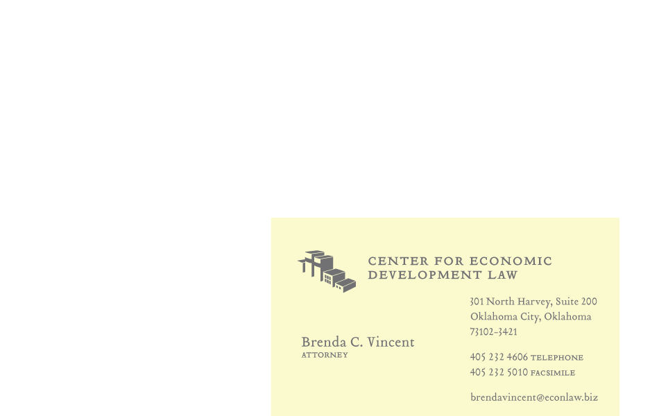 Center for Economic Development Law